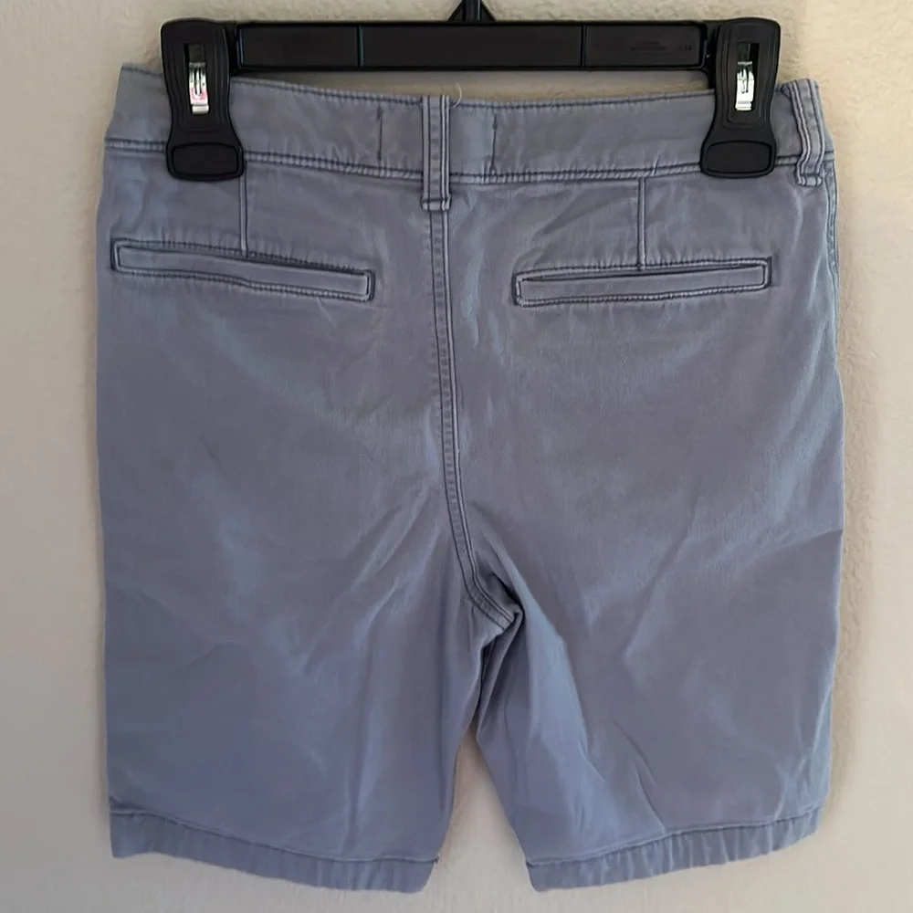 Abercrombie grey washed cotton shorts boy’s 13/14